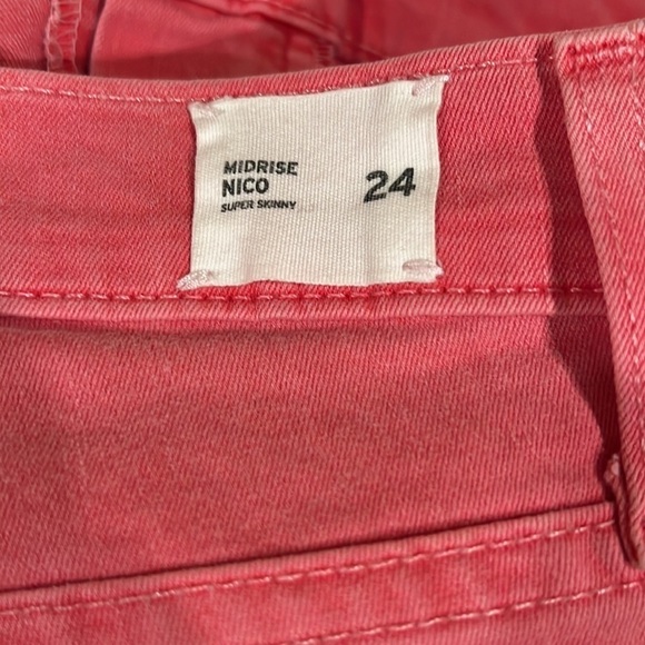 Hudson Jeans Pink Nico Super Skinny - Picture 6 of 8